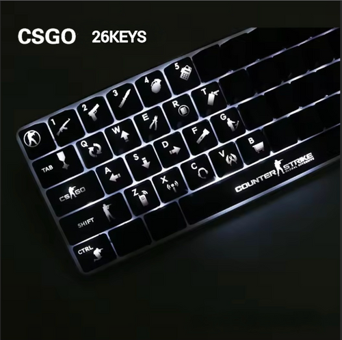 Couter-Strike Keycaps 26Keys