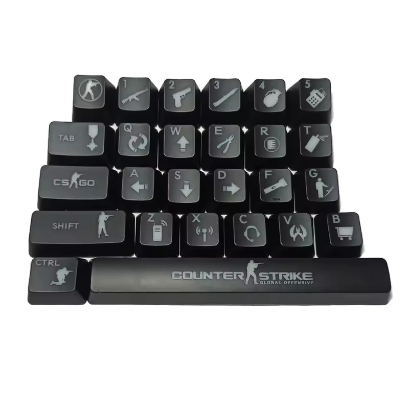 Couter-Strike Keycaps 26Keys