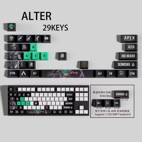 Apex Legends Alter Keycaps – Limited Edition (29 Keys)