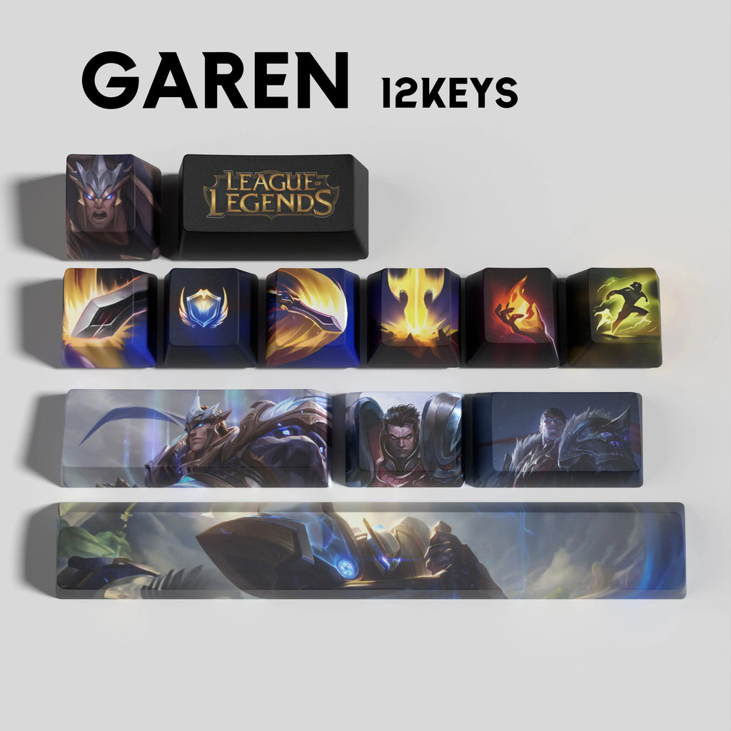 SPECIAL EDITION LEAGUE OF LEGENDS Garen KEYCAPS
