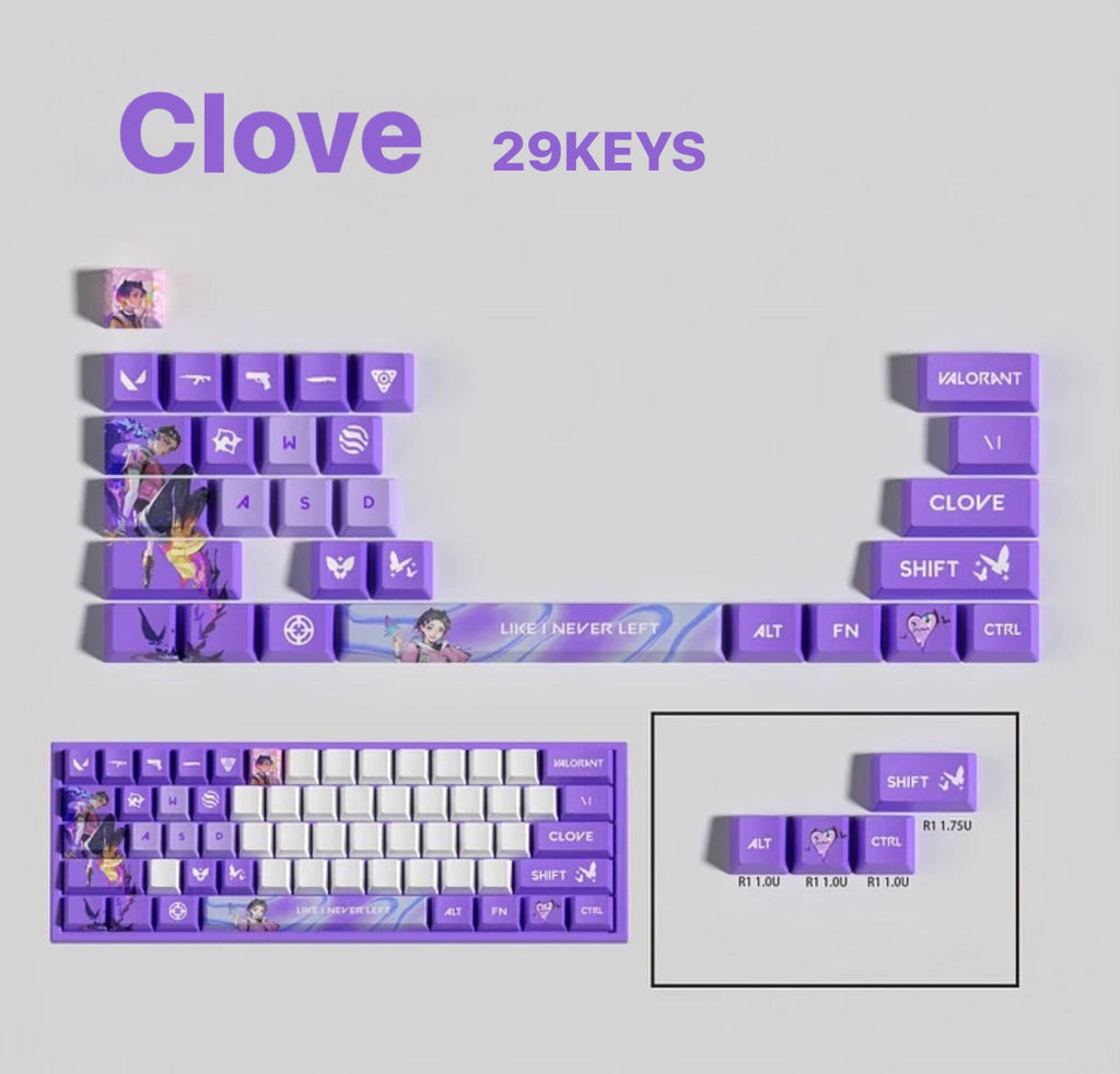 Fan Made - Clove Keycaps – Limited Edition (29/14 Keys)