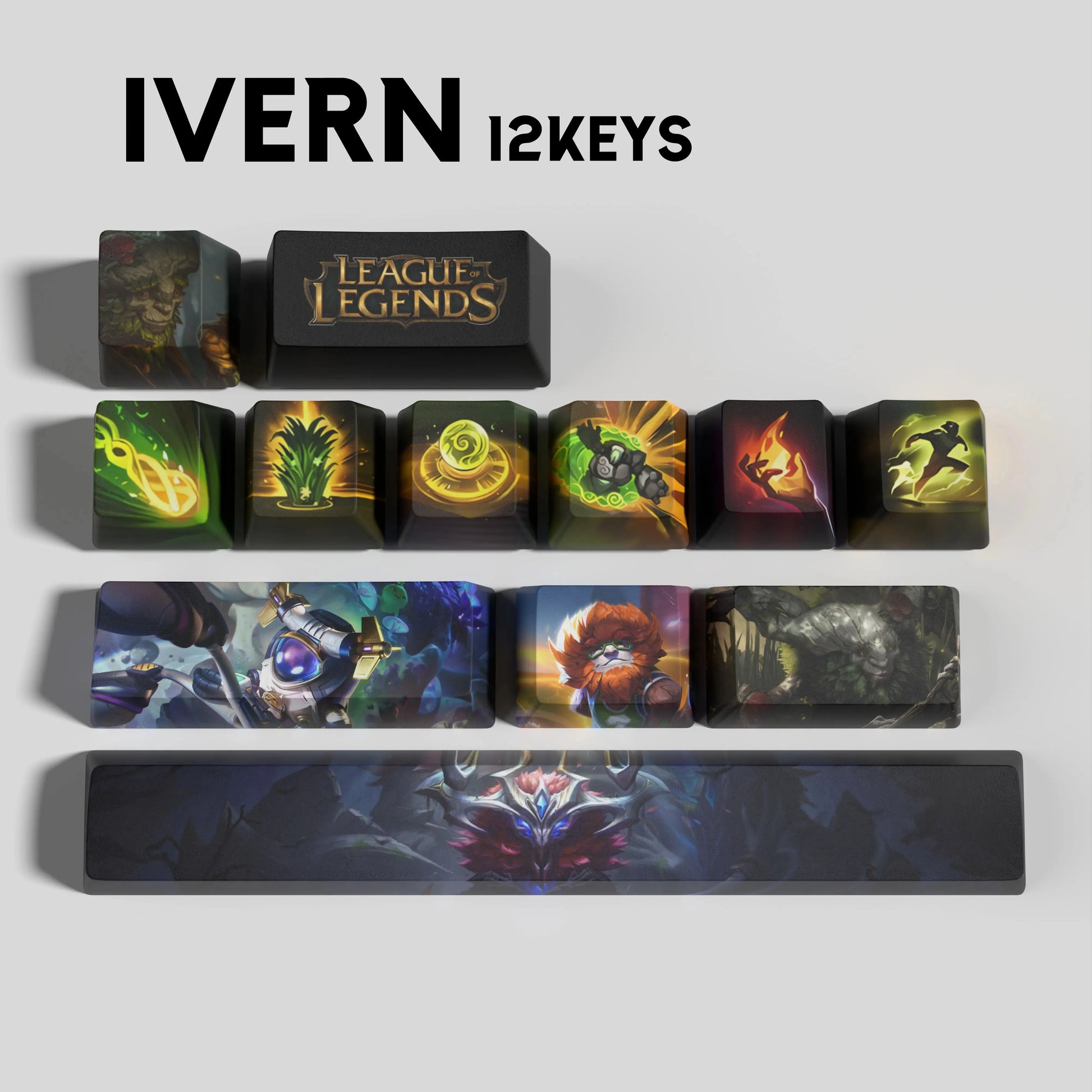 SPECIAL EDITION LEAGUE OF LEGENDS Ivern KEYCAPS