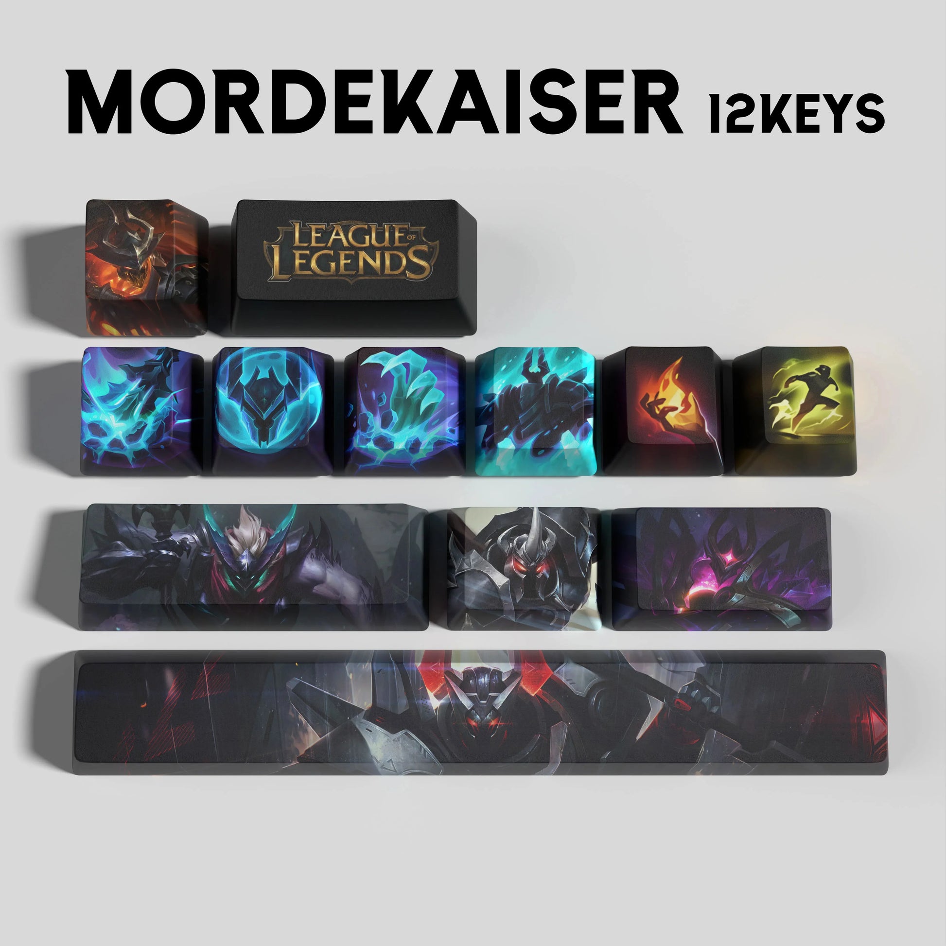 SPECIAL EDITION LEAGUE OF LEGENDS Mordekaiser KEYCAPS