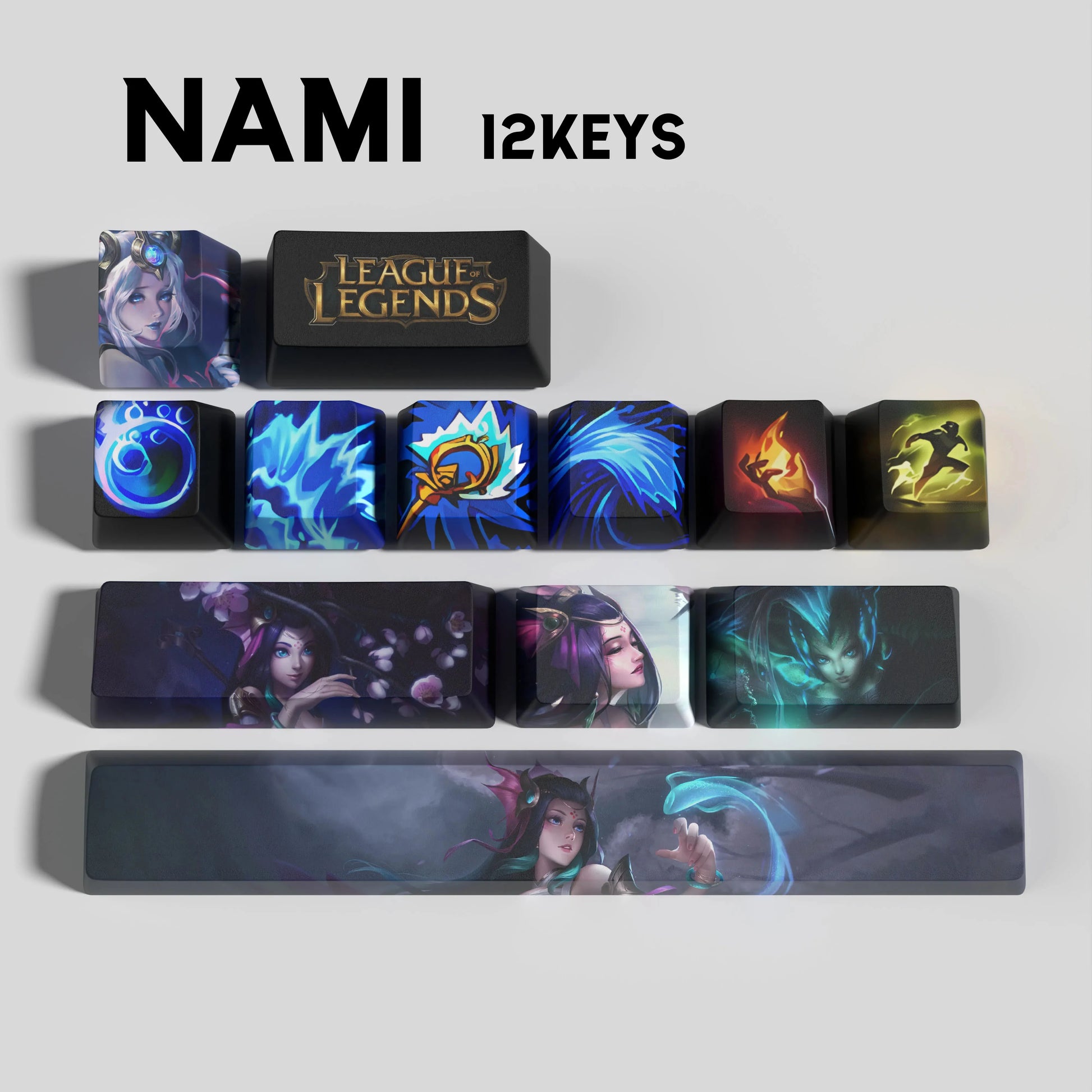SPECIAL EDITION LEAGUE OF LEGENDS Nami KEYCAPS