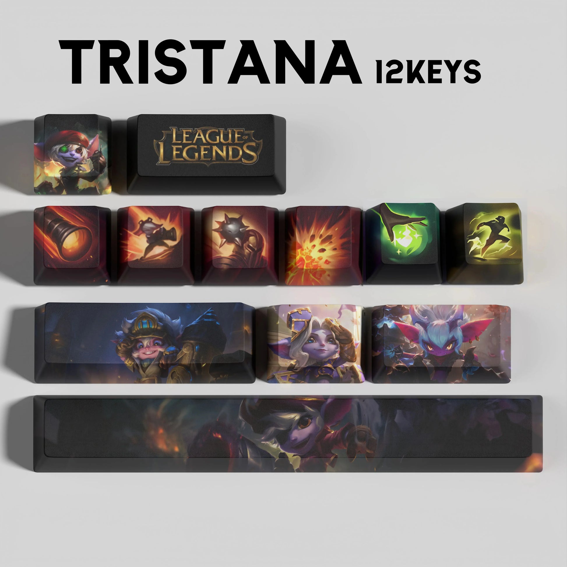 SPECIAL EDITION LEAGUE OF LEGENDS Tristana KEYCAPS