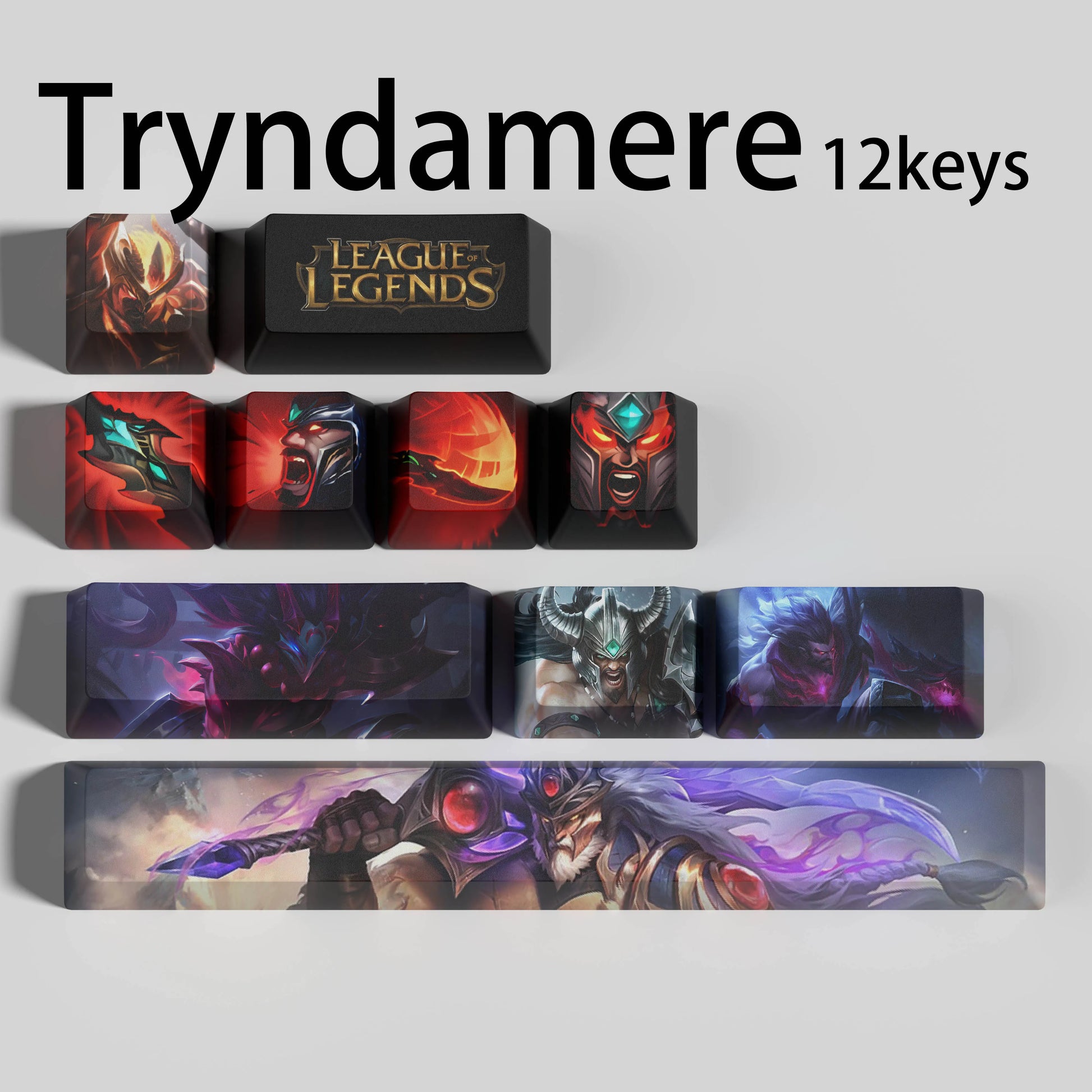 SPECIAL EDITION LEAGUE OF LEGENDS Tryndamare KEYCAPS
