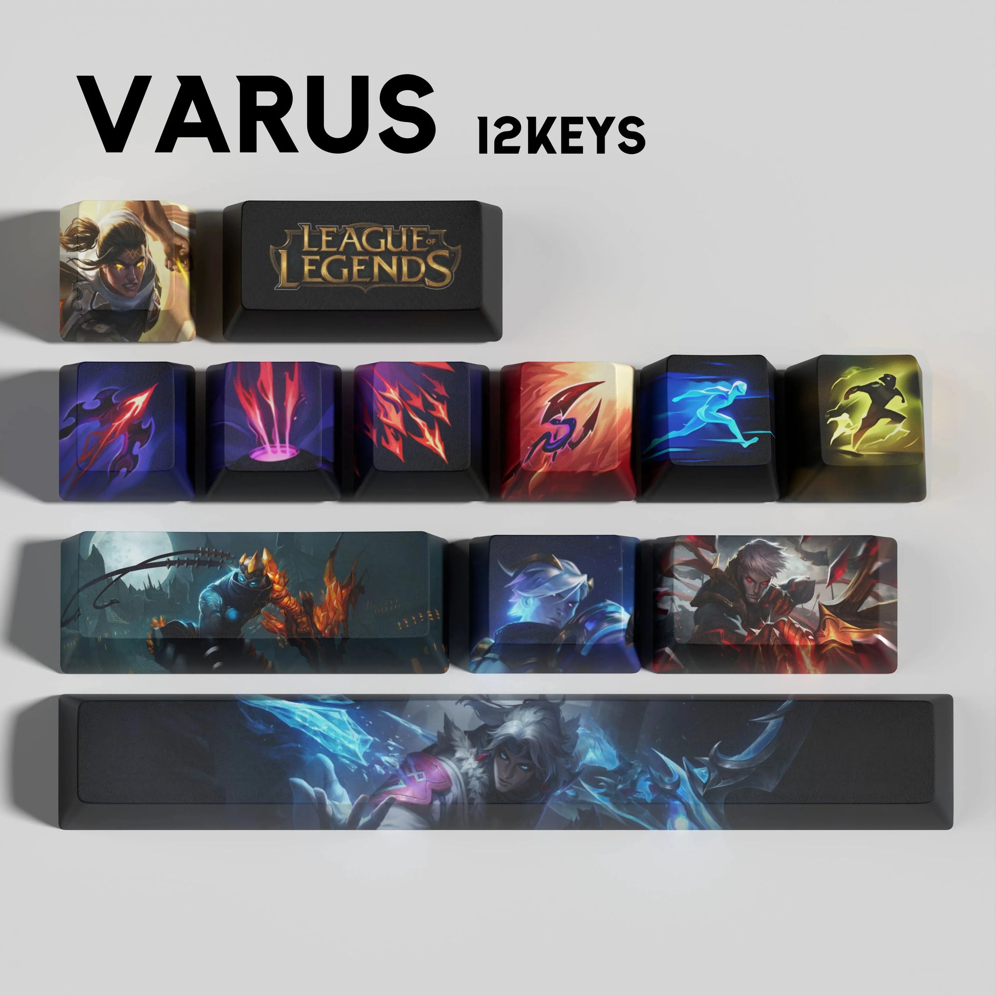 SPECIAL EDITION LEAGUE OF LEGENDS Varus KEYCAPS