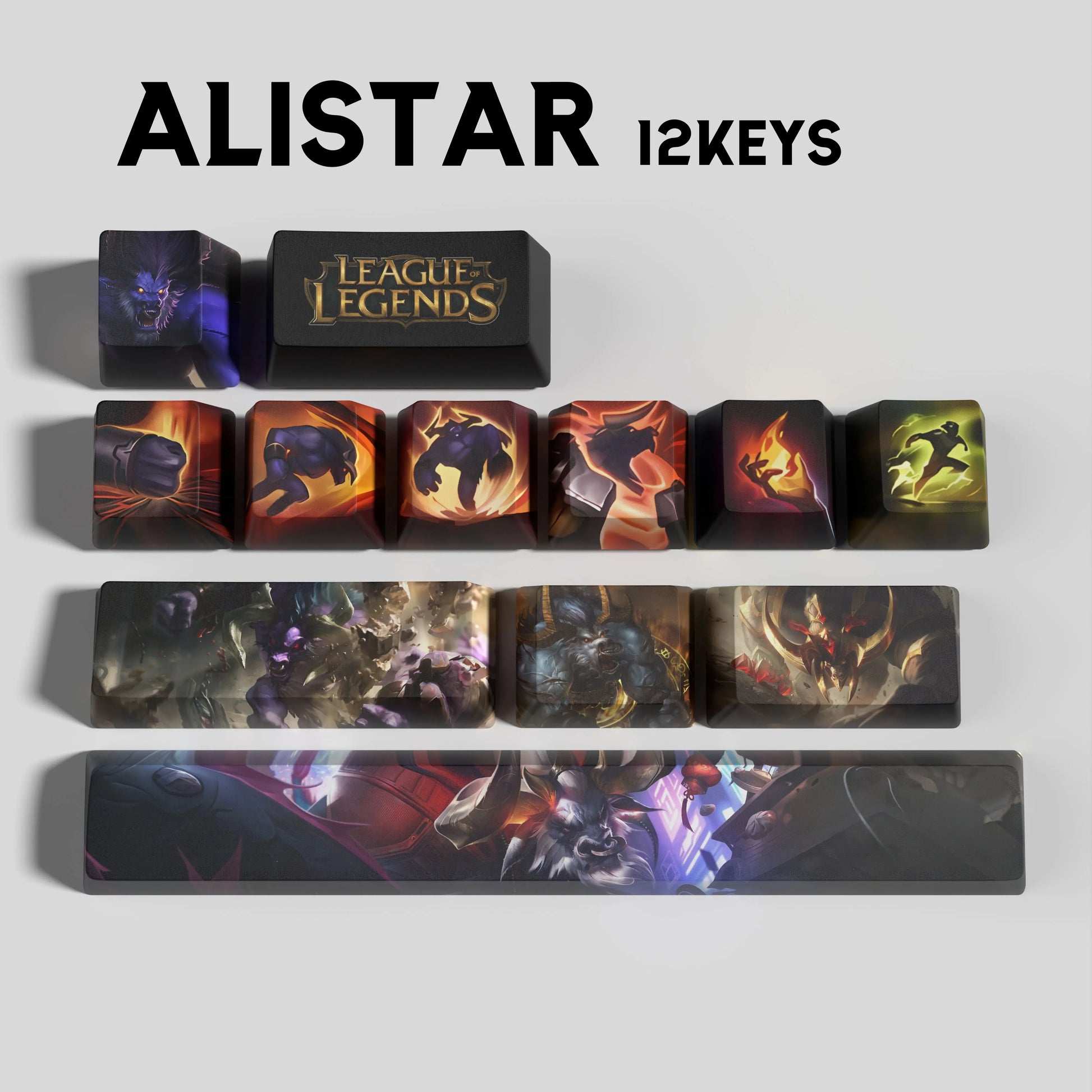 SPECIAL EDITION LEAGUE OF LEGENDS Alistar KEYCAPS