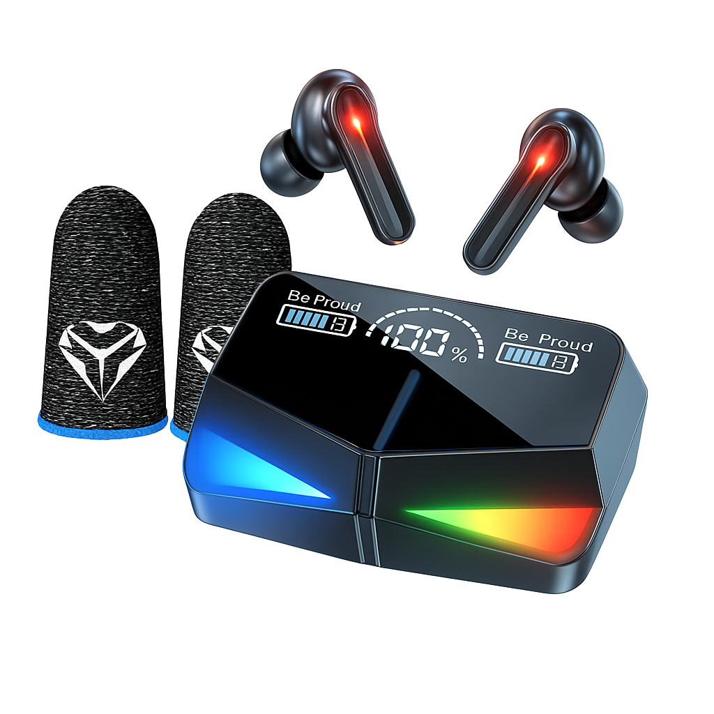 PUBG Mobile Pro Earbuds – Zero Delay, Pro Sound + Mic