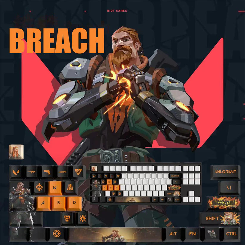 Valorant SPECIAL EDITION Breach keycaps KEYS: 29, 14