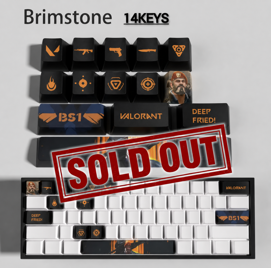 Fan Made - Brimstone Keycaps – Limited Edition (29/14 Keys)