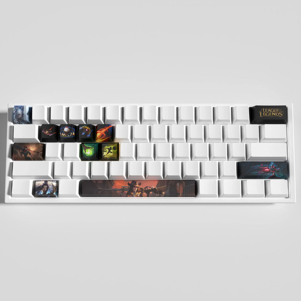 SPECIAL EDITION LEAGUE OF LEGENDS Caitlyn KEYCAPS