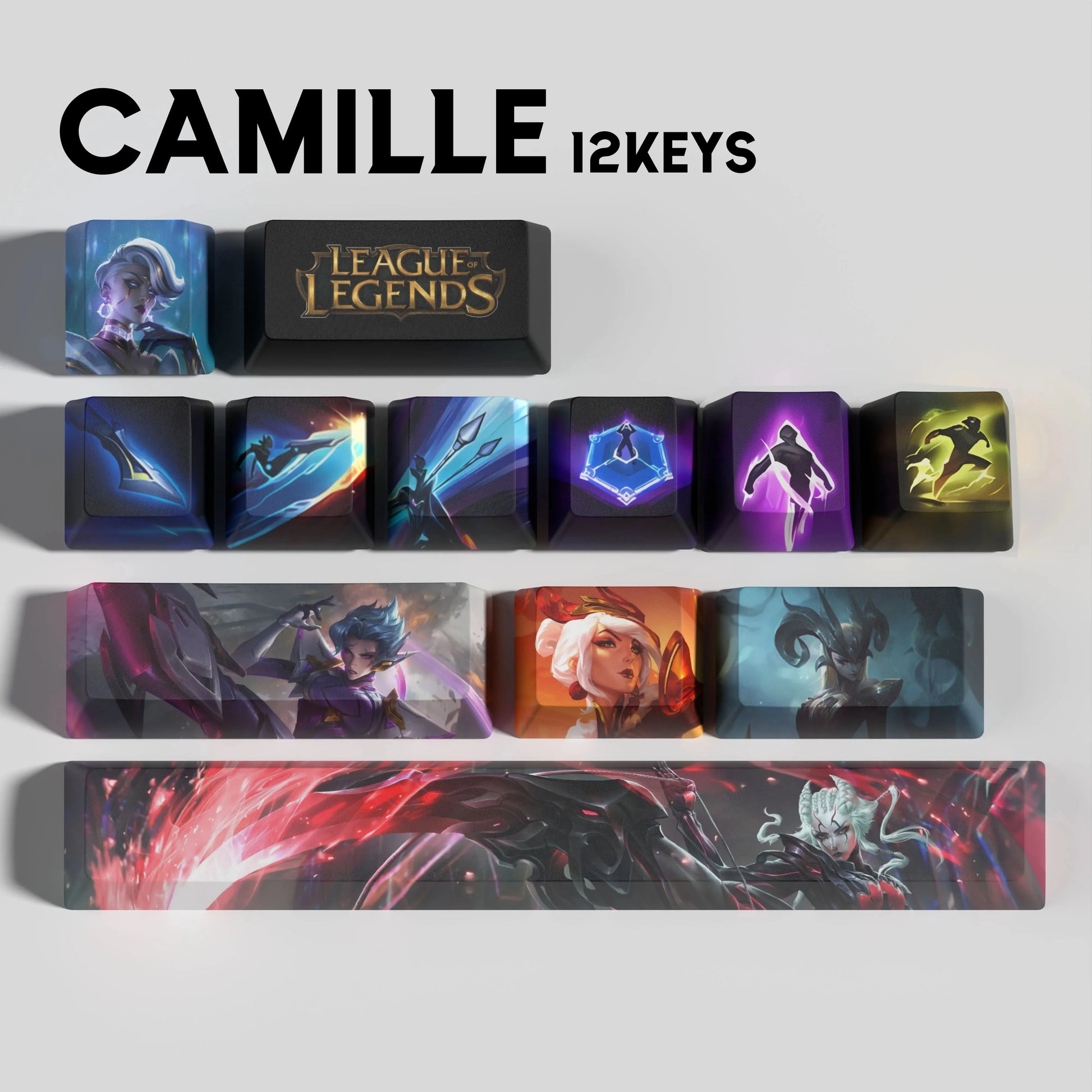 SPECIAL EDITION LEAGUE OF LEGENDS Camille KEYCAPS