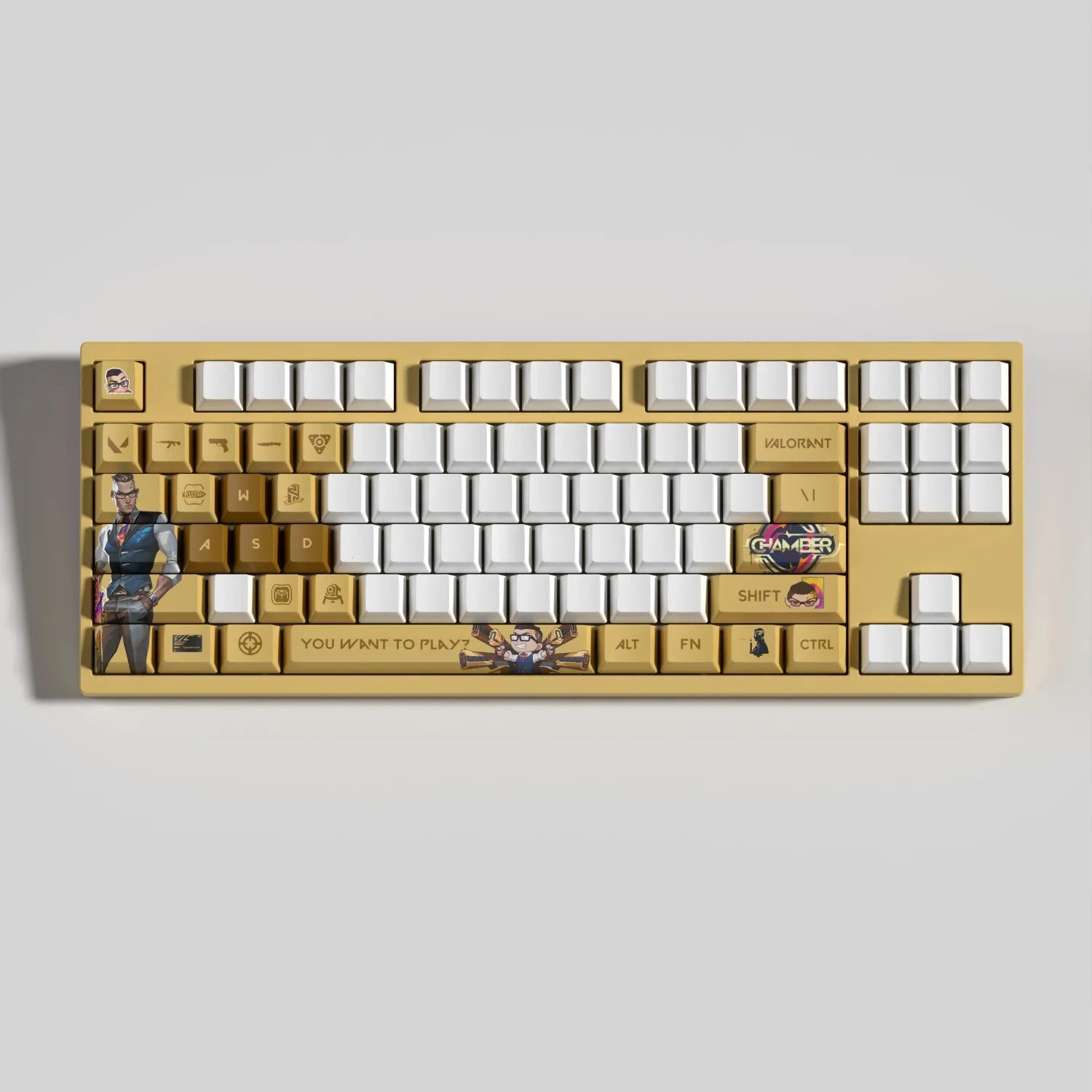 Valorant SPECIAL EDITION Chamber keycaps KEYS: 29, 14