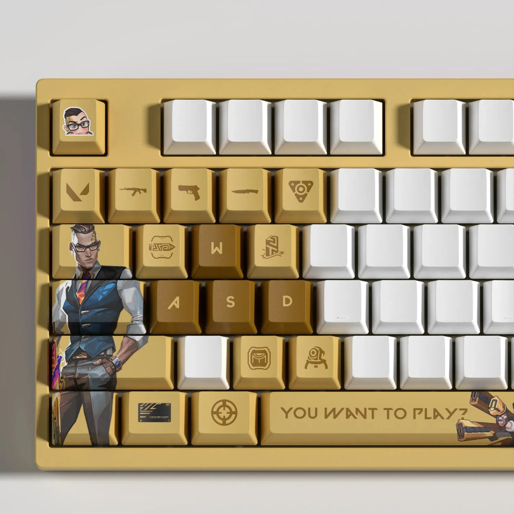 Valorant SPECIAL EDITION Chamber keycaps KEYS: 29, 14