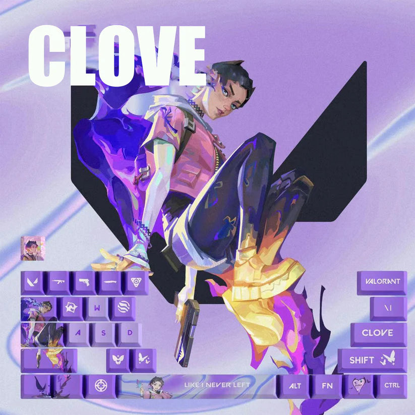 Valorant SPECIAL EDITION Clove keycaps KEYS: 29, 14
