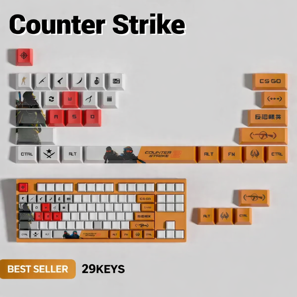 Counter-Strike SPECIAL EDITION keycaps (29 Keys)