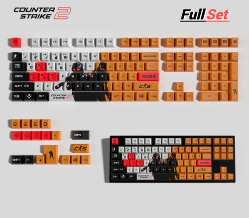 Counter-Strike Full Set Keycaps