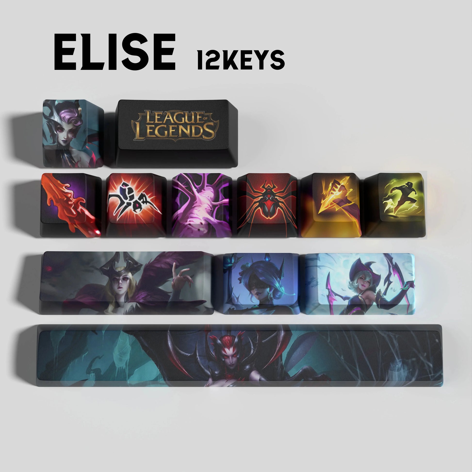 SPECIAL EDITION LEAGUE OF LEGENDS Elise KEYCAPS