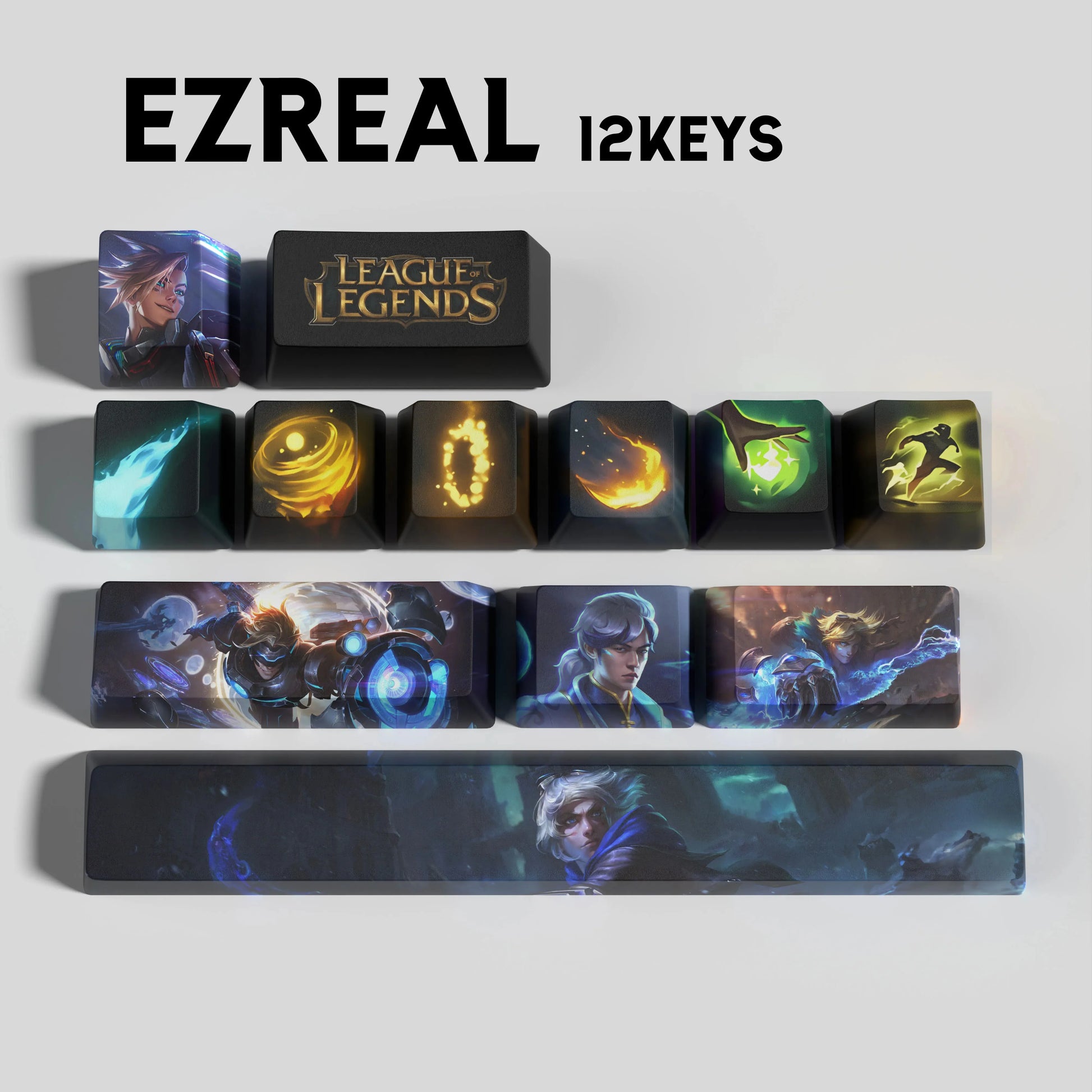 SPECIAL EDITION LEAGUE OF LEGENDS Ezrael KEYCAPS