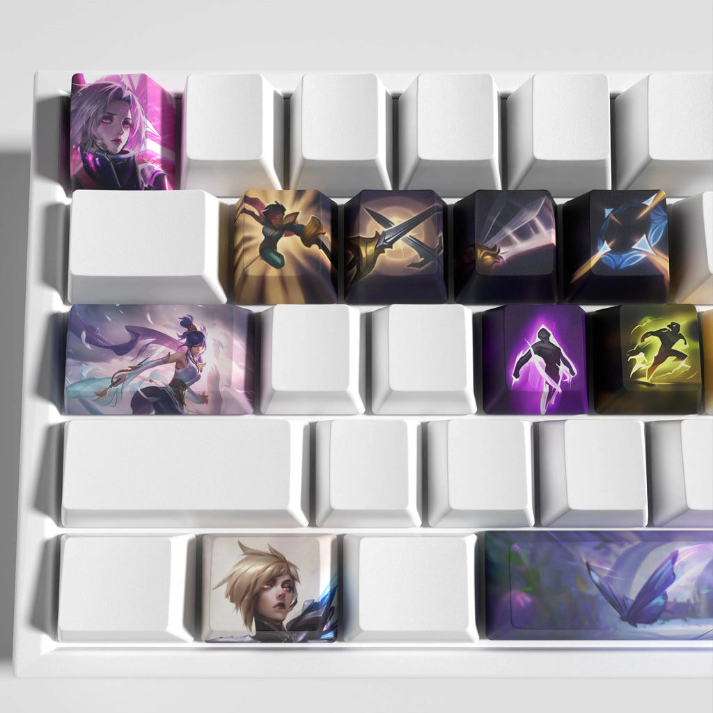 SPECIAL EDITION LEAGUE OF LEGENDS Fiora KEYCAPS