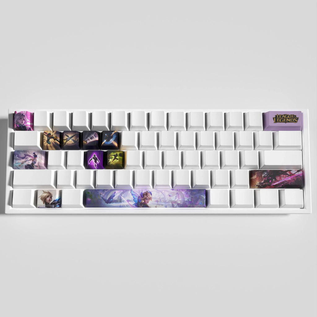 SPECIAL EDITION LEAGUE OF LEGENDS Fiora KEYCAPS