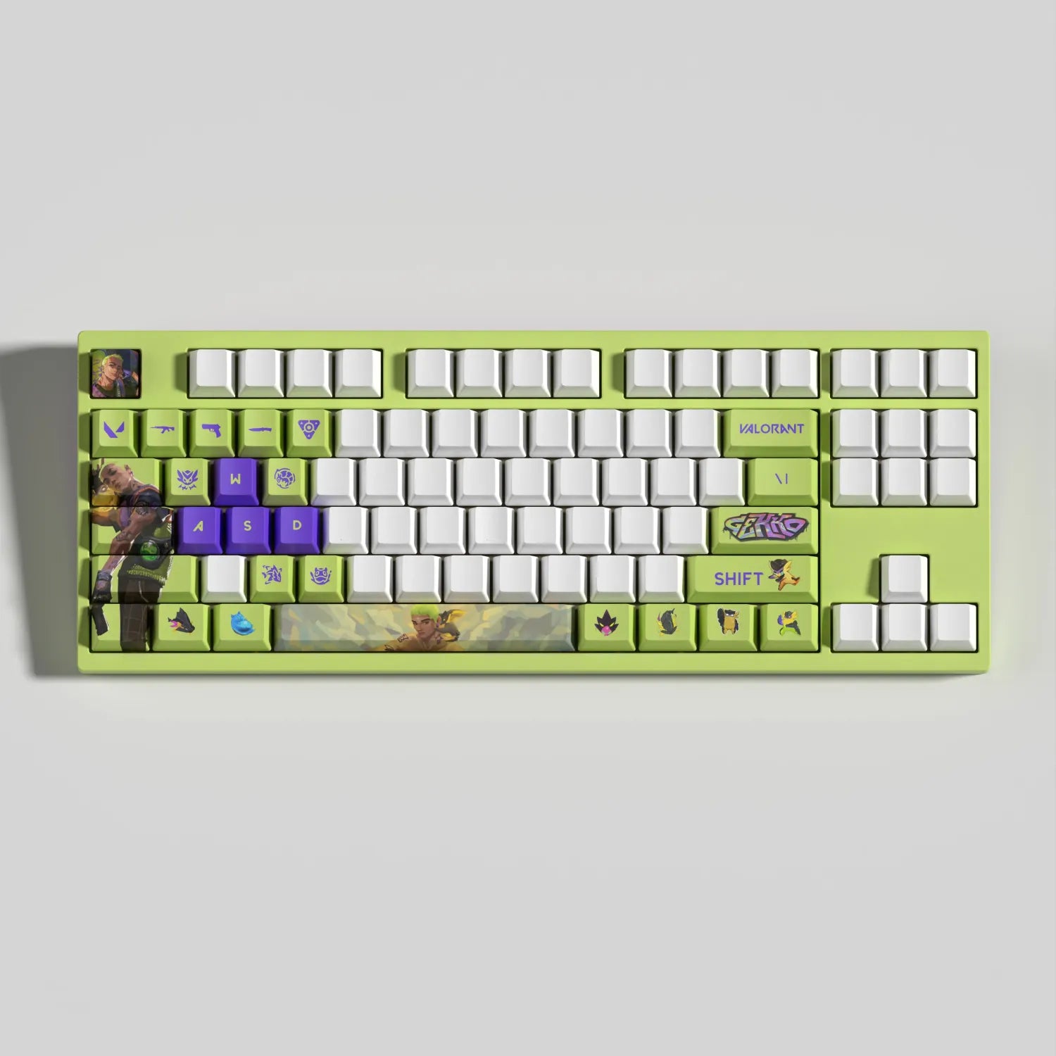 Valorant SPECIAL EDITION Gekko keycaps KEYS: 29, 14