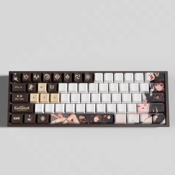 Genshin Impact Hutao Keycaps – Limited Edition (29 Keys)
