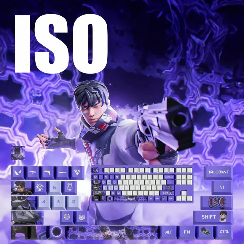 Valorant SPECIAL EDITION ISO keycaps KEYS: 29, 14