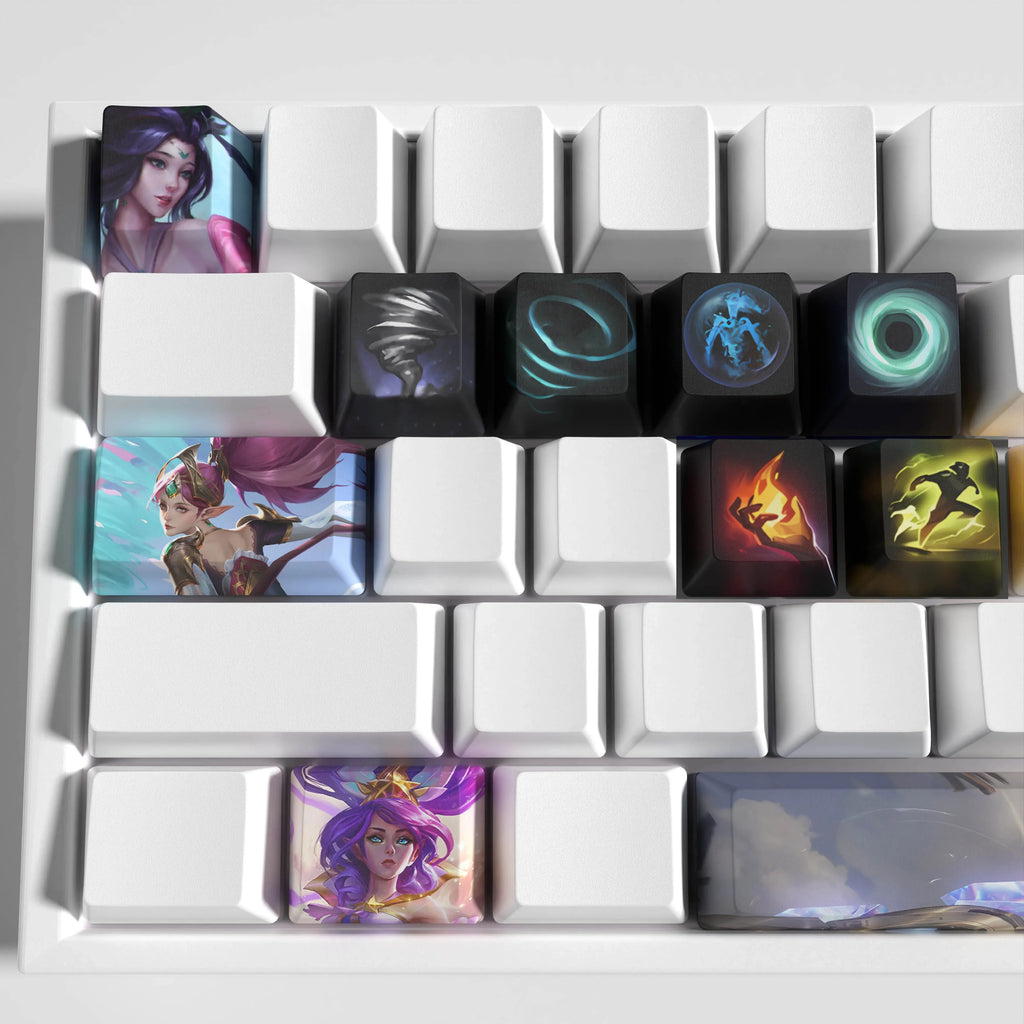 SPECIAL EDITION LEAGUE OF LEGENDS Janna KEYCAPS