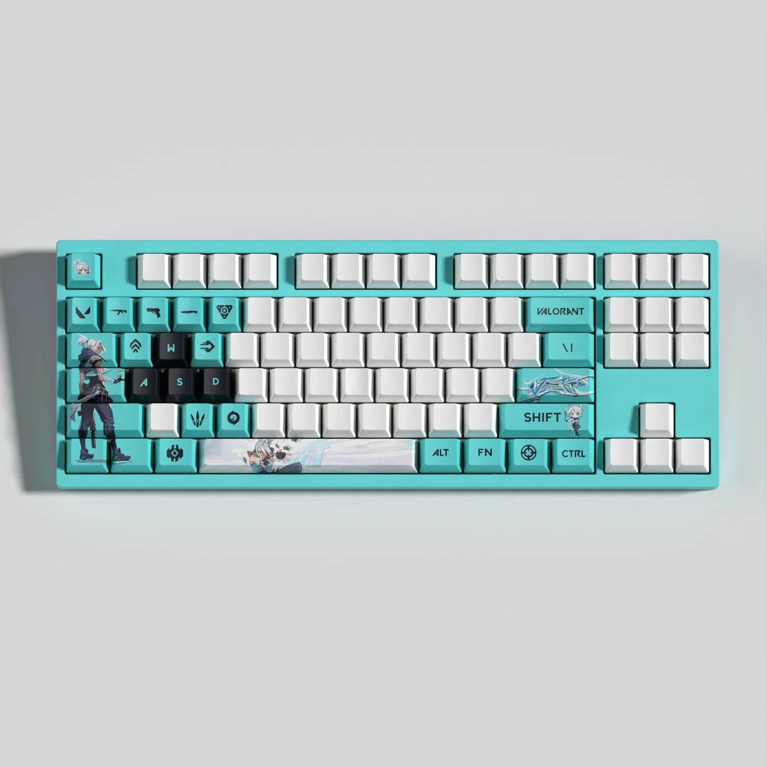 Valorant SPECIAL EDITION JETT keycaps KEYS: 29, 14
