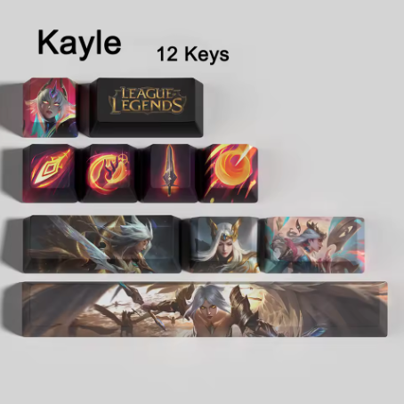 SPECIAL EDITION LEAGUE OF LEGENDS Kayle KEYCAPS