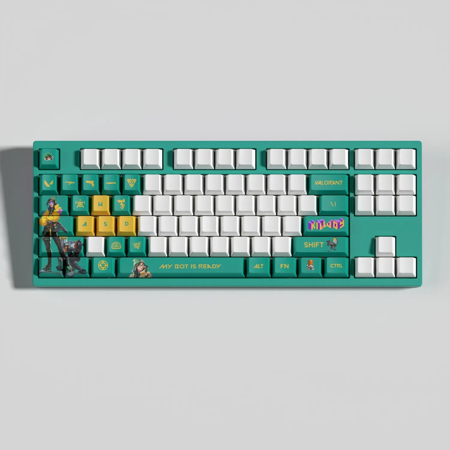 Valorant SPECIAL EDITION Killjoy keycaps KEYS: 29, 14