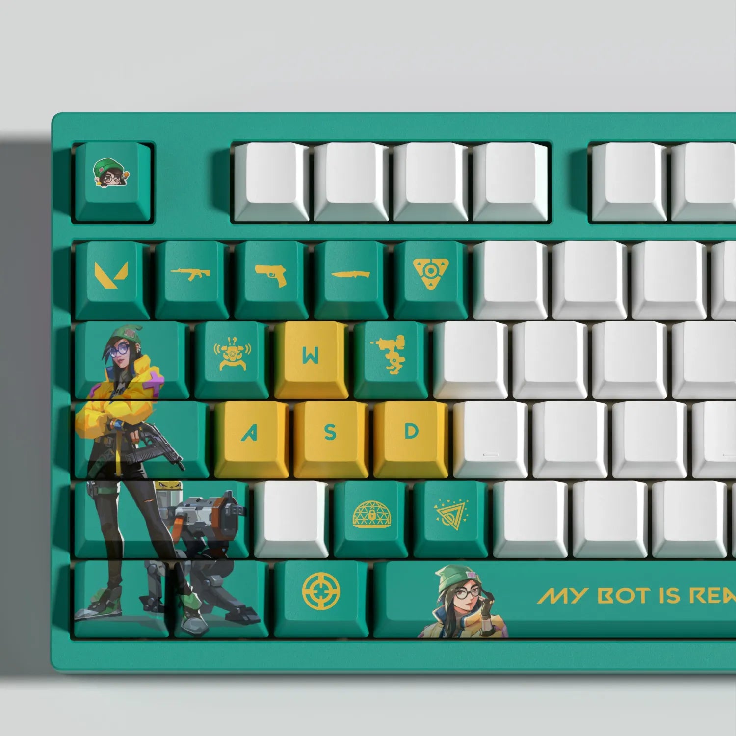 Valorant SPECIAL EDITION Killjoy keycaps KEYS: 29, 14