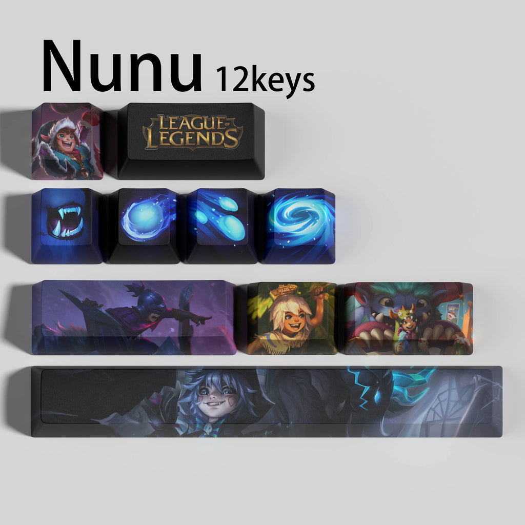 SPECIAL EDITION LEAGUE OF LEGENDS Nunu KEYCAPS