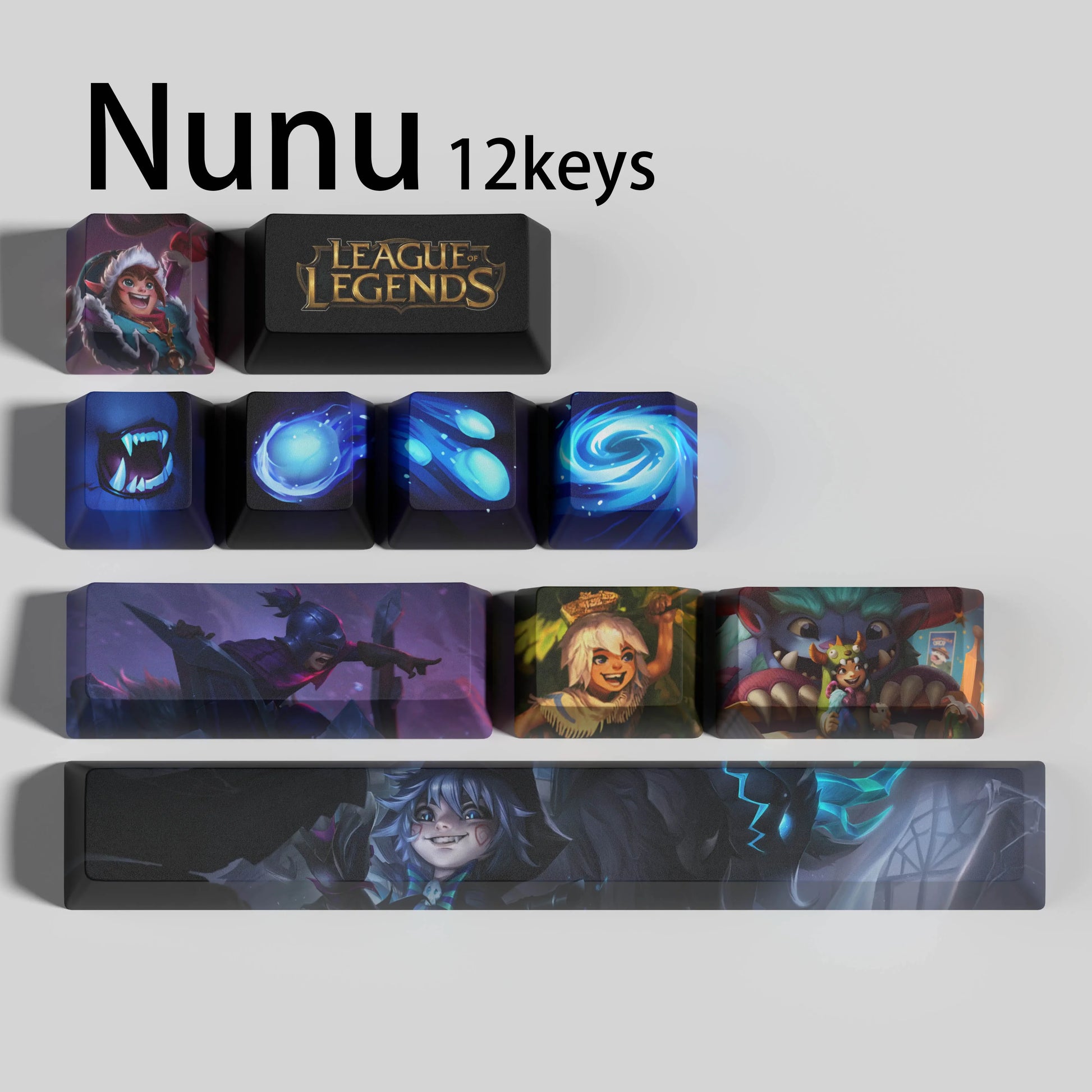 SPECIAL EDITION LEAGUE OF LEGENDS Nunu KEYCAPS