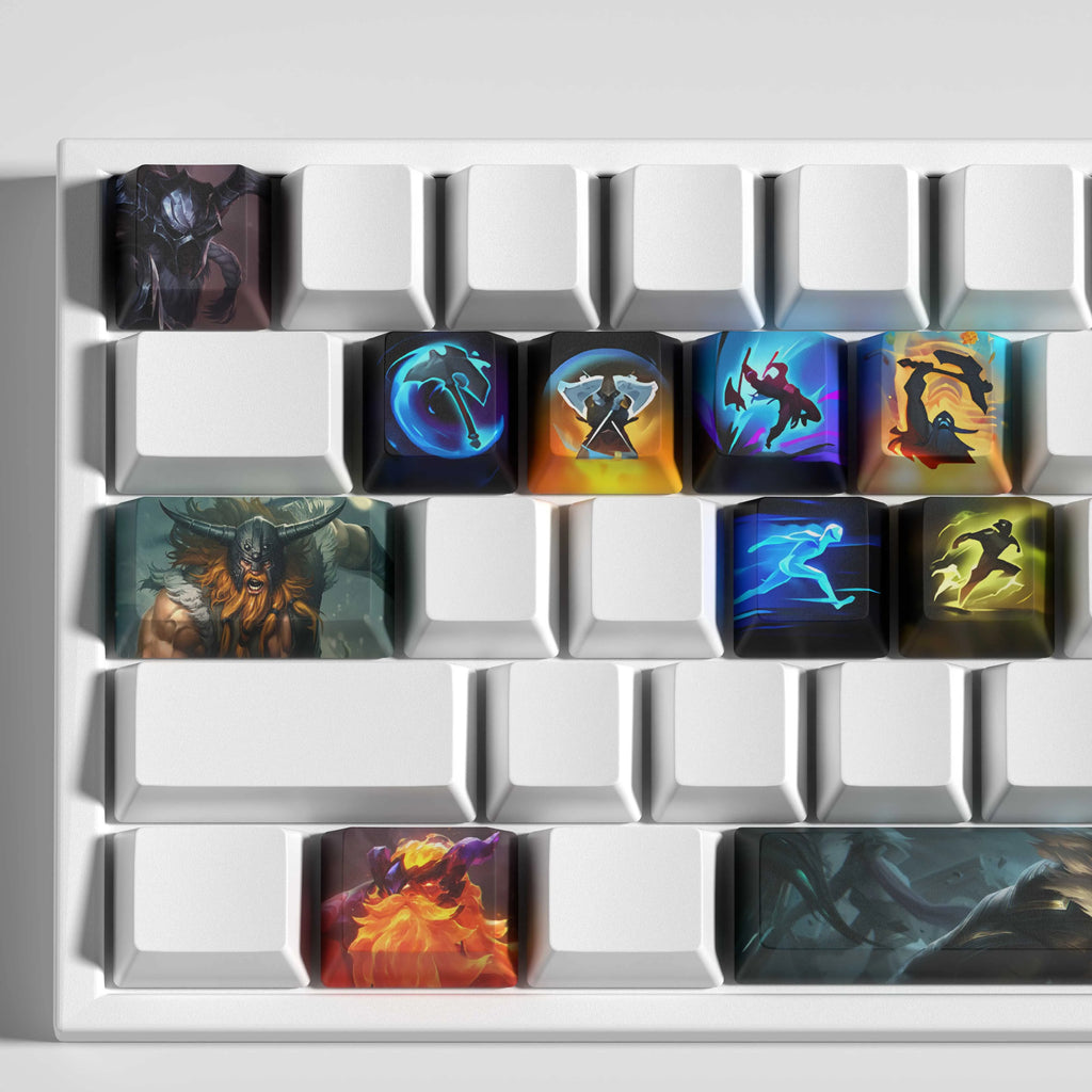 SPECIAL EDITION LEAGUE OF LEGENDS Olaf KEYCAPS
