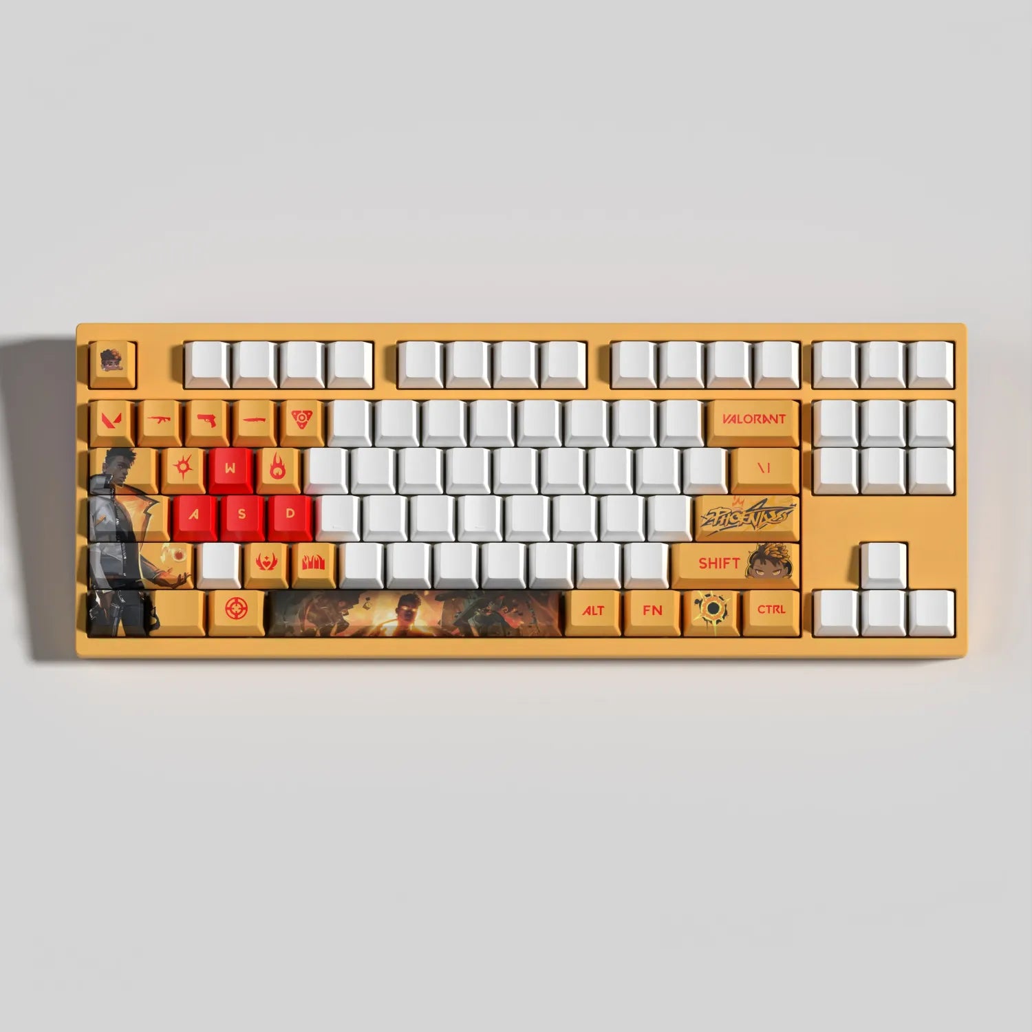 Valorant SPECIAL EDITION Phoenix keycaps KEYS: 29, 14