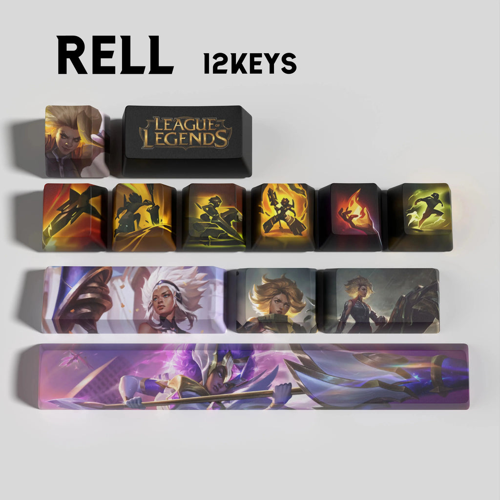 SPECIAL EDITION LEAGUE OF LEGENDS Rell KEYCAPS