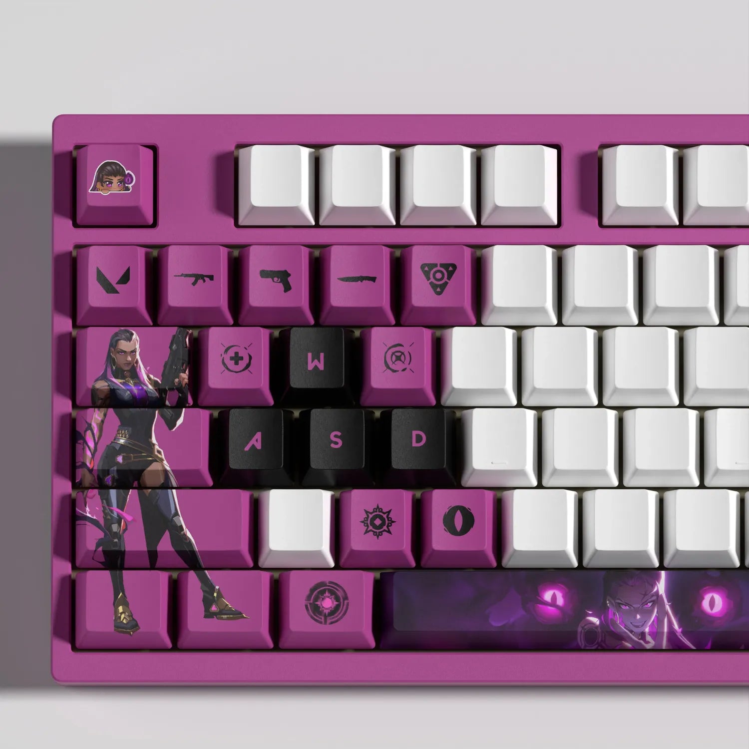 Valorant SPECIAL EDITION Reyna keycaps KEYS: 29, 14