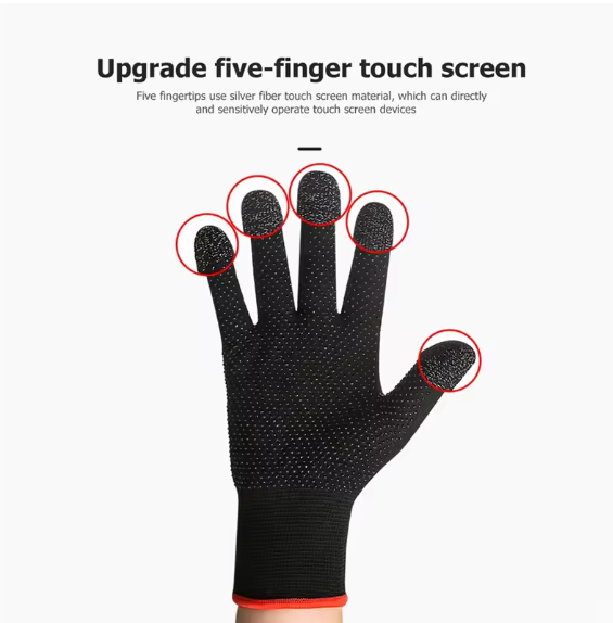 Full Gaming Gloves – No Sweat, Pro Grip & Better Control