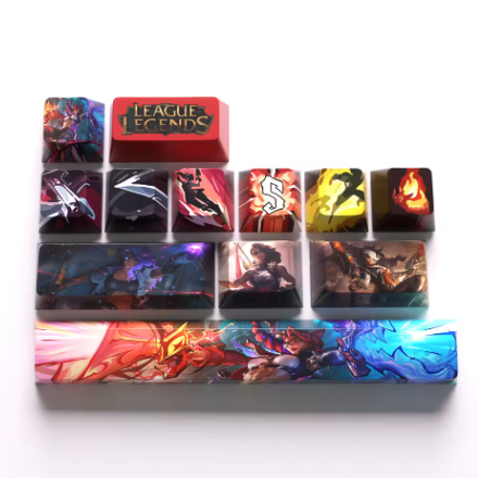 SPECIAL EDITION LEAGUE OF LEGENDS Samira KEYCAPS