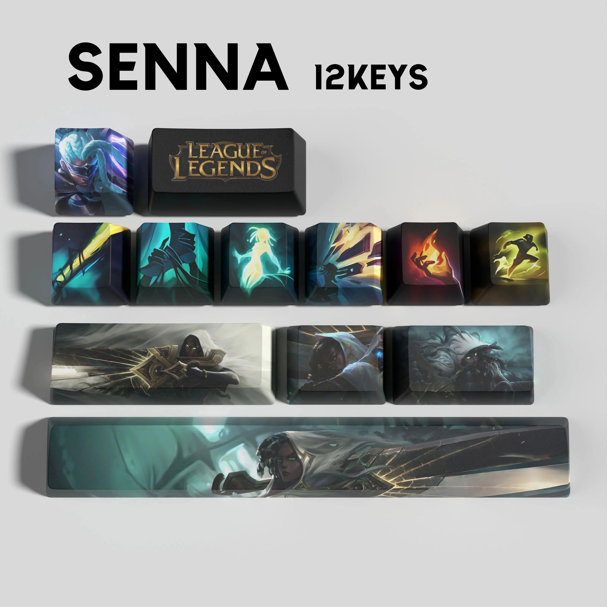SPECIAL EDITION LEAGUE OF LEGENDS Senna KEYCAPS