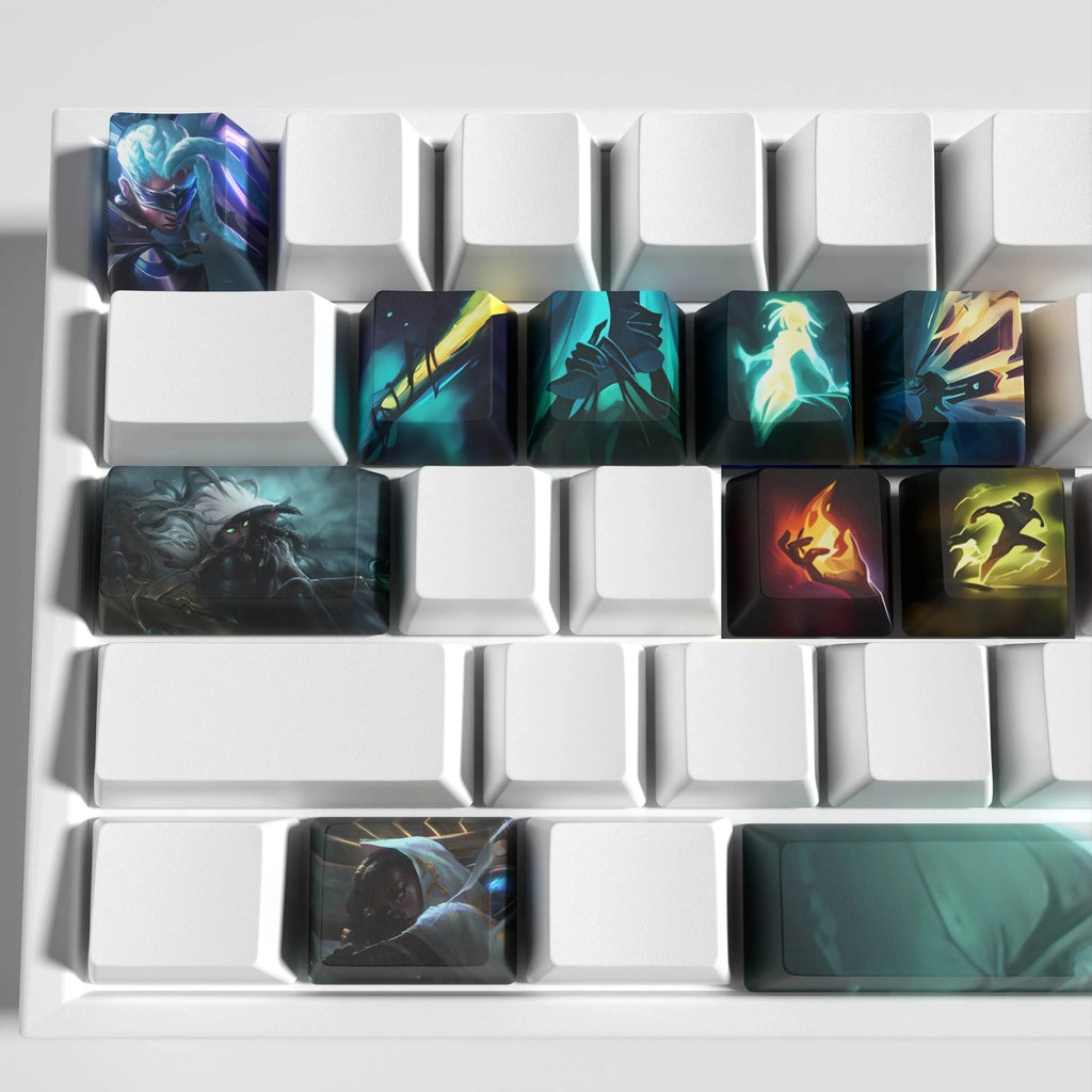 SPECIAL EDITION LEAGUE OF LEGENDS Senna KEYCAPS