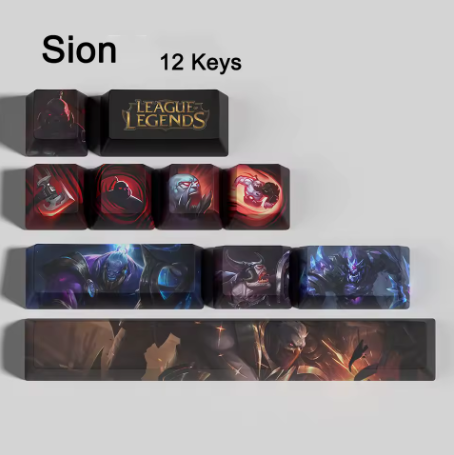 SPECIAL EDITION LEAGUE OF LEGENDS Sion KEYCAPS