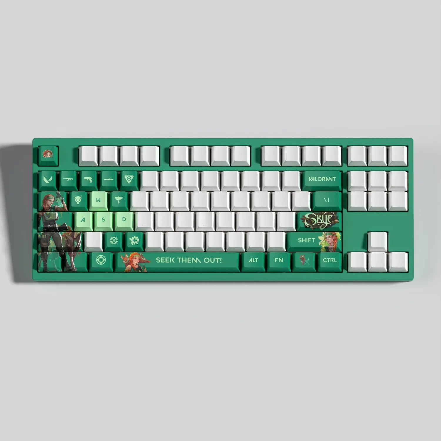 Valorant SPECIAL EDITION Skye keycaps KEYS: 29, 14