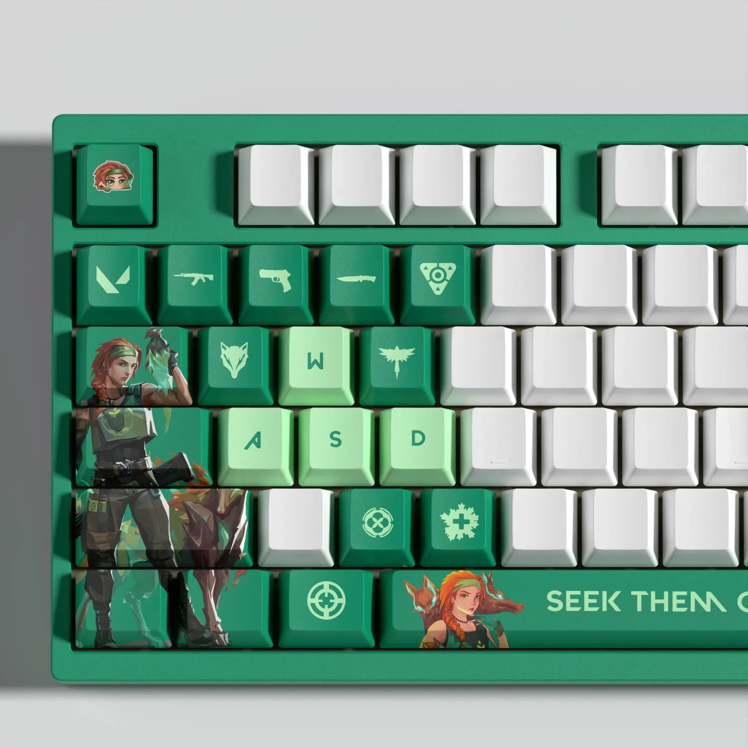 Valorant SPECIAL EDITION Skye keycaps KEYS: 29, 14