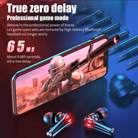 PUBG Mobile Pro Earbuds – Zero Delay, Pro Sound + Mic