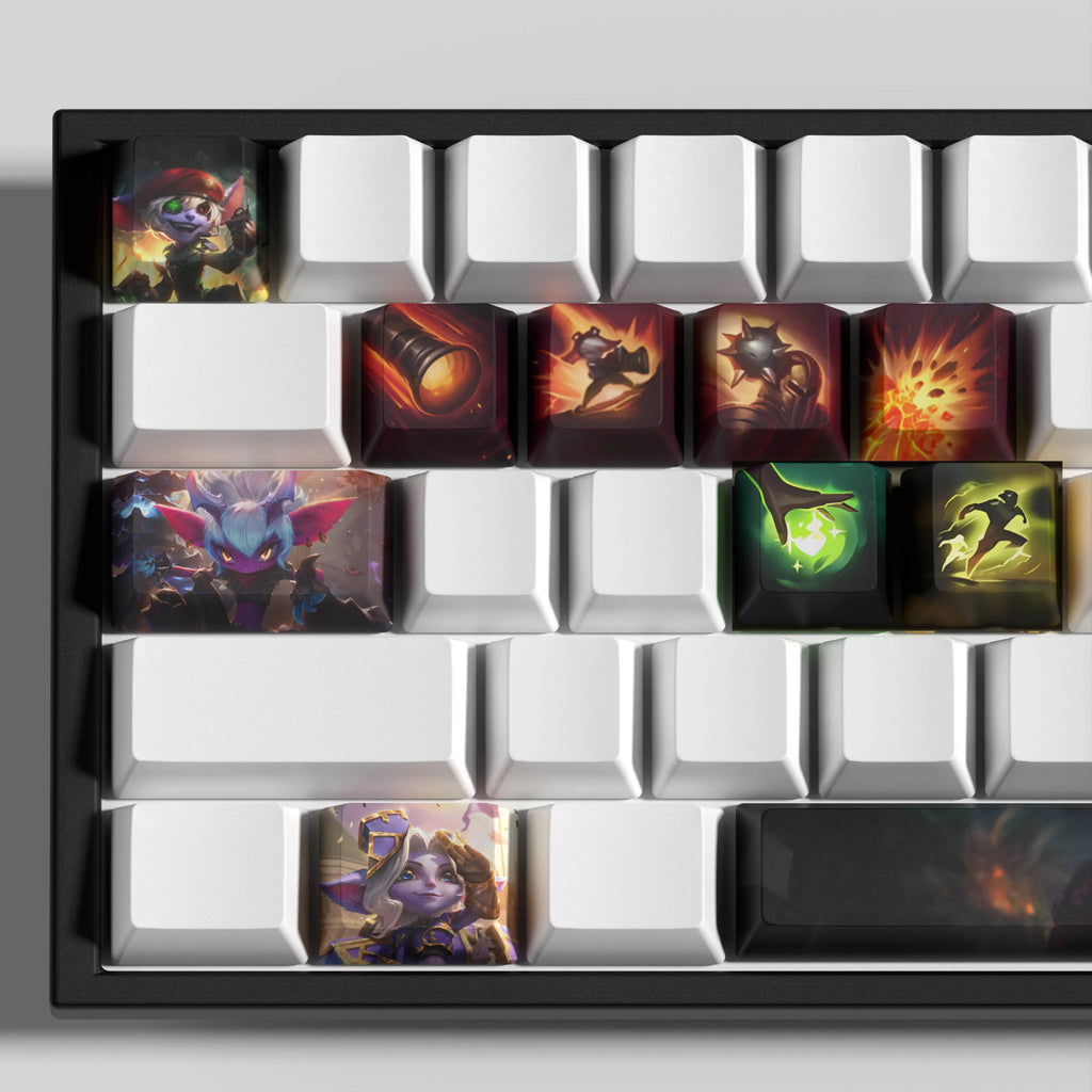 SPECIAL EDITION LEAGUE OF LEGENDS Tristana KEYCAPS