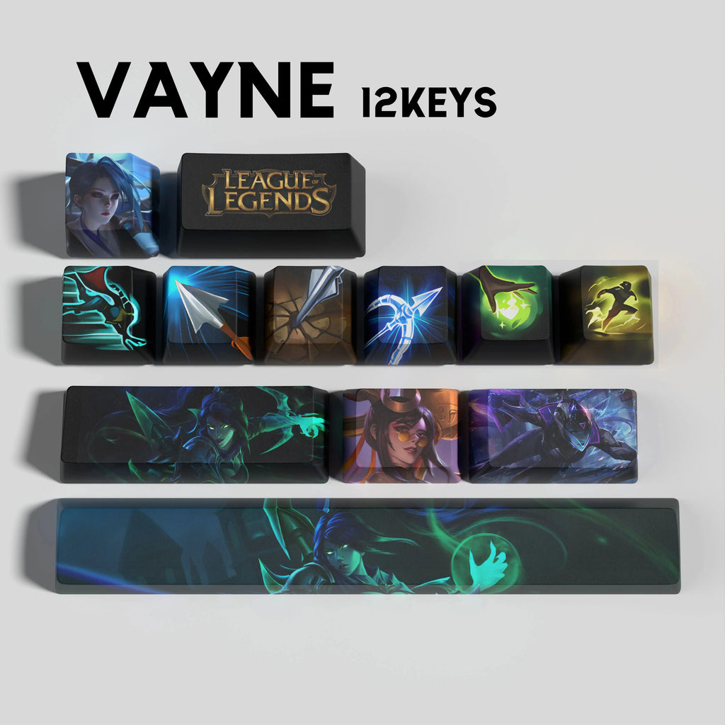 SPECIAL EDITION LEAGUE OF LEGENDS Vayne KEYCAPS